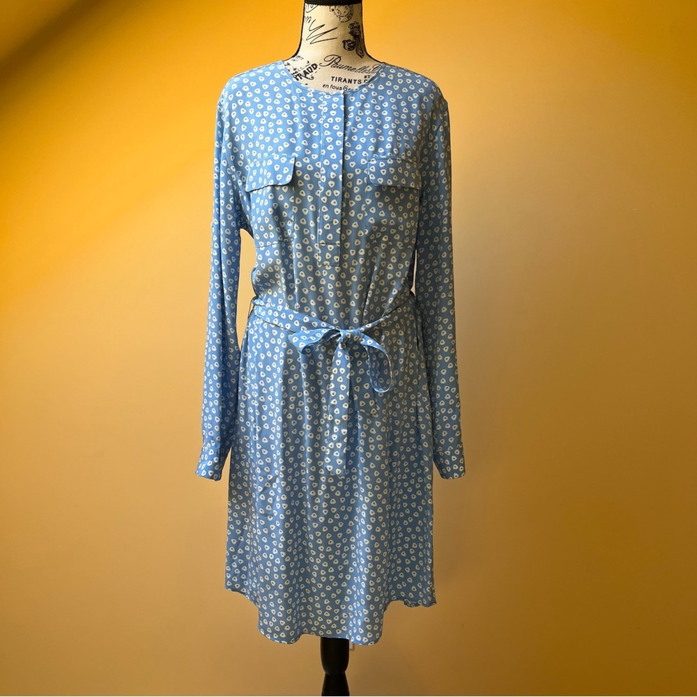 J. McLaughlin Casablanca Silk Shirt Dress